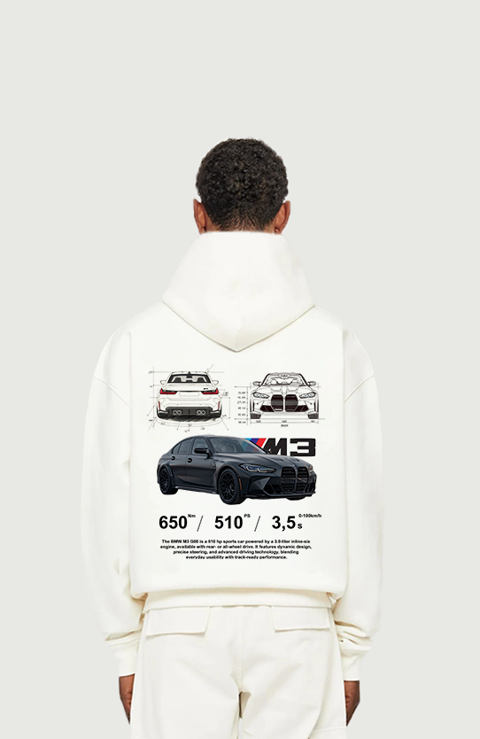 M3 G80 oversized hoodie