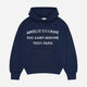 Unisex graphic hoodie with Paris text and kangaroo pocket