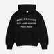 Unisex graphic hoodie with Paris text and kangaroo pocket