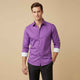 Men's Slim Fit Pinstripe Shirt
