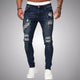 Men's Stretch Ripped Slim Jeans
