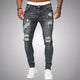 Men's Stretch Ripped Slim Jeans