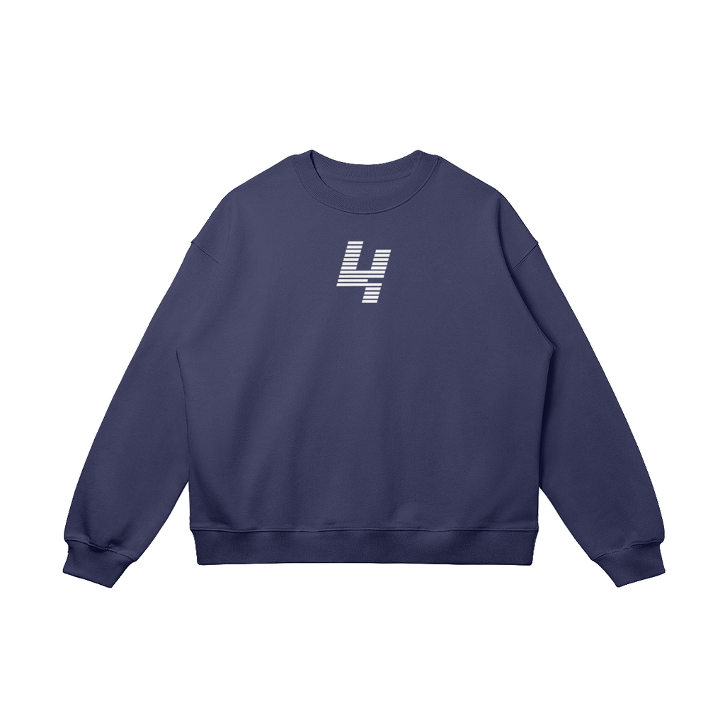 Men's crew neck sweatshirt with LANDO motorsport graphic