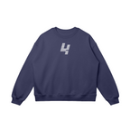 Men's crew neck sweatshirt with LANDO motorsport graphic