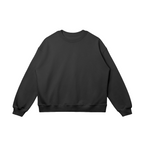 Black sweatshirt with colourful racing driver graphic