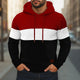 Men's Colour Block Waffle Hoodie