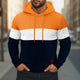 Men's Colour Block Waffle Hoodie