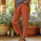 womee-women-s-soft-stretch-cropped-pants-orange