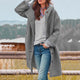 Women's Long Hooded Wool-Look Coat
