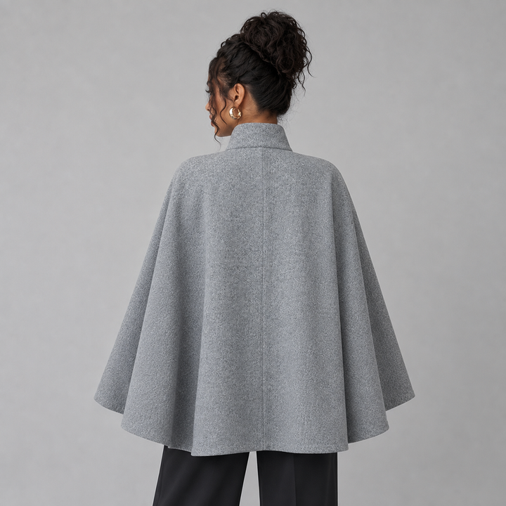 Women's Belted Cape Coat