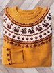 Women's Fair Isle autumn jumper