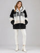 Women's Oversized Faux Fur Coat in black