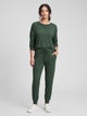 Women's Soft Loungewear Set in dark green