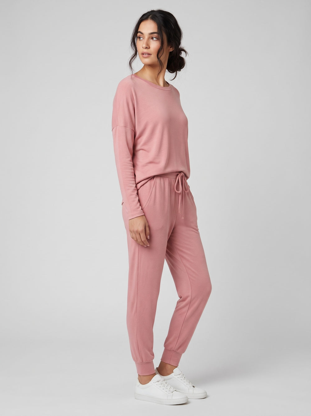 Women's Soft Loungewear Set in pink