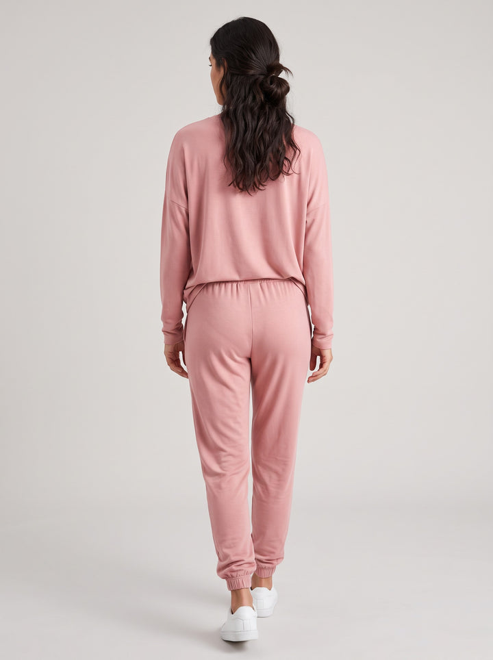 Women's Soft Loungewear Set in pink