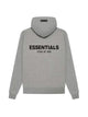 Women's oversized hooded pullover hoodie with Essentials Fear of God back print