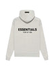 Women's oversized hooded pullover hoodie with Essentials Fear of God back print