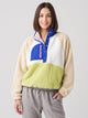 Women's Oversized Colour-Block Fleece in colour block
