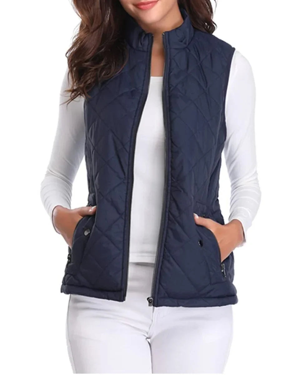Women's Lightweight Quilted Puffer Gilet