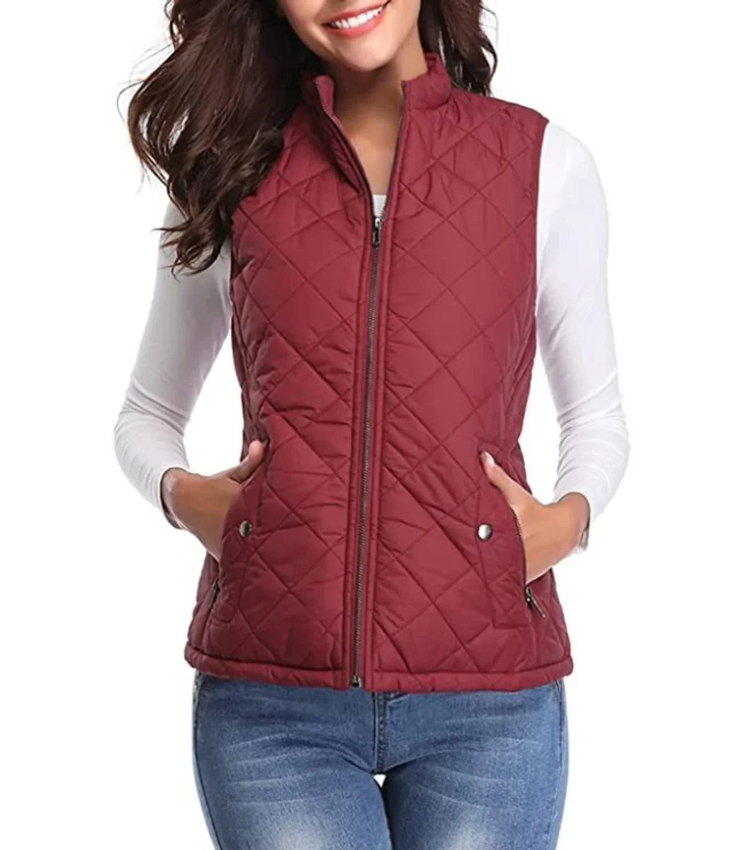Women's Lightweight Quilted Puffer Gilet