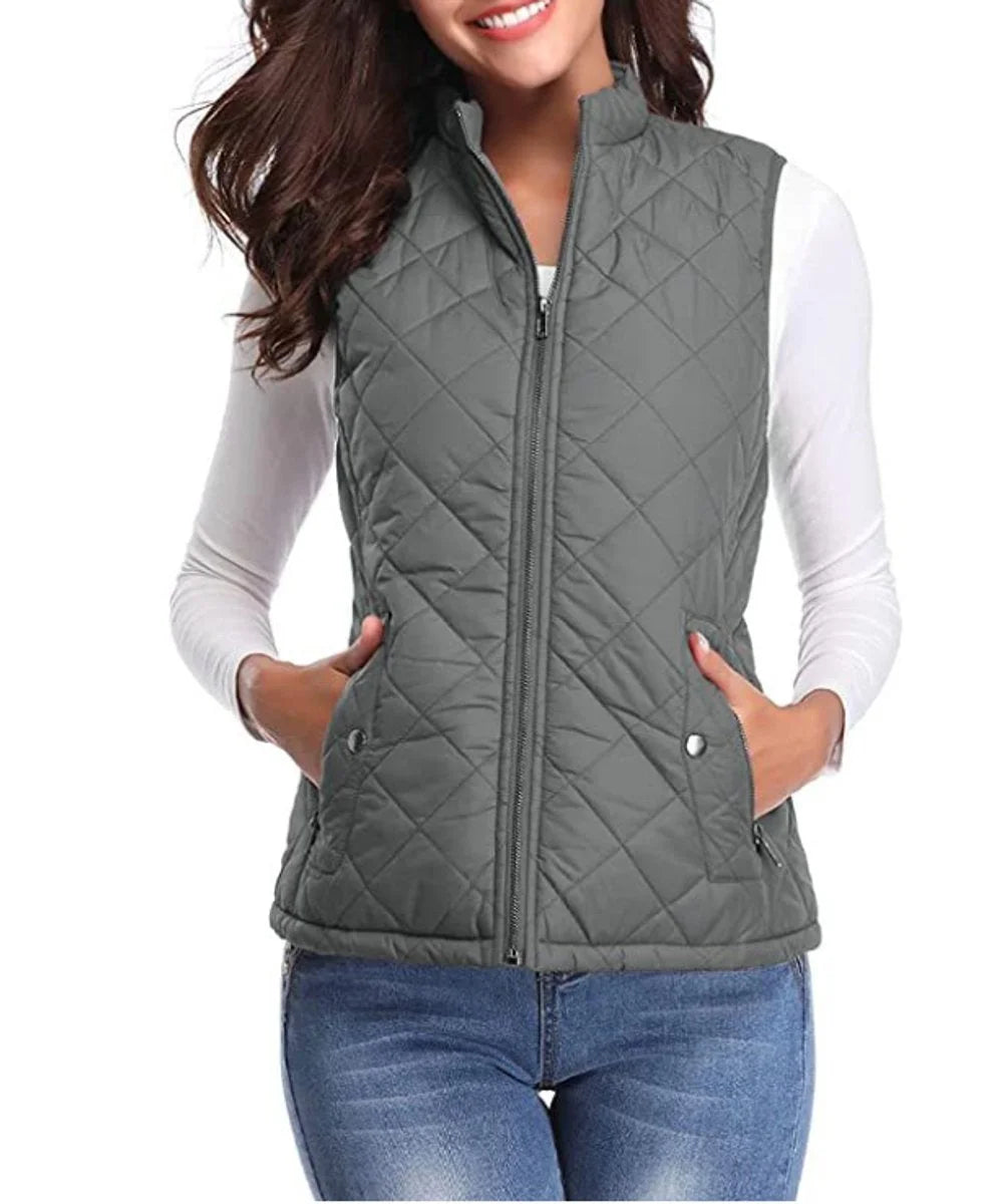 Women's Lightweight Quilted Puffer Gilet