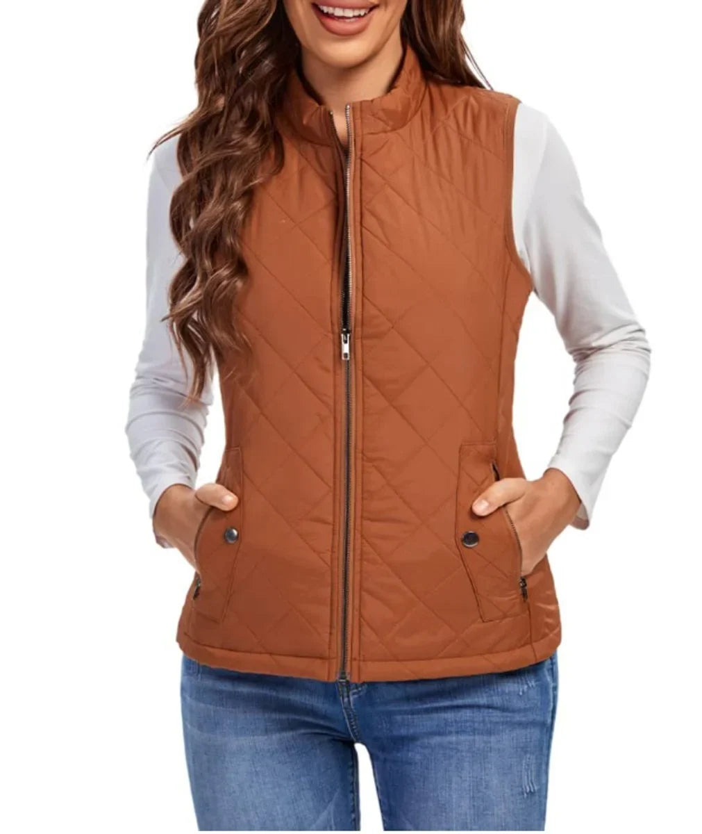 Women's Lightweight Quilted Puffer Gilet