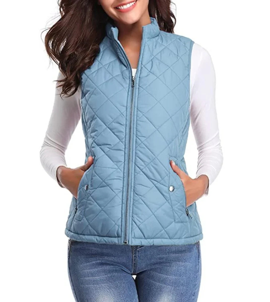Women's Lightweight Quilted Puffer Gilet
