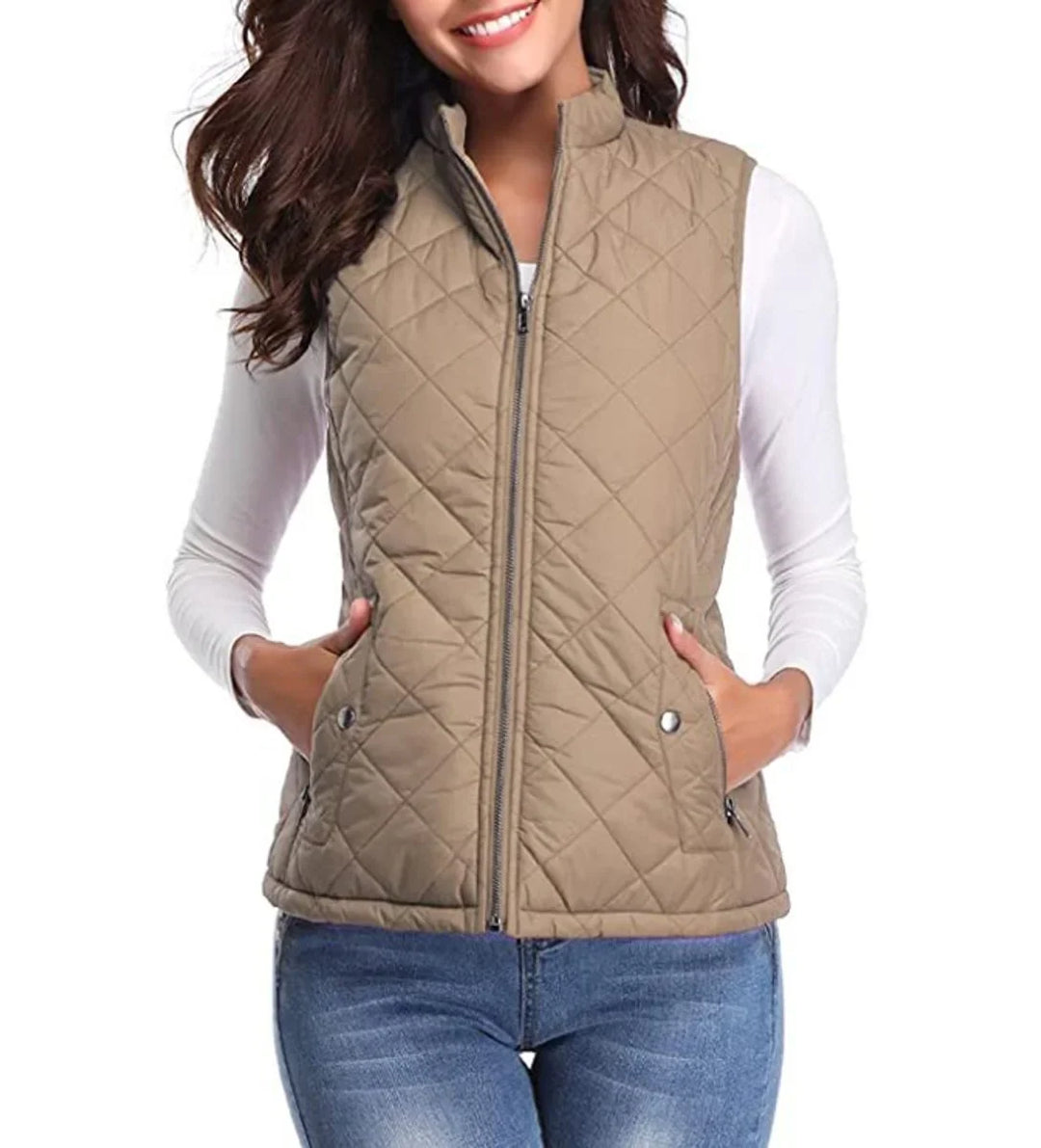 Women's Lightweight Quilted Puffer Gilet