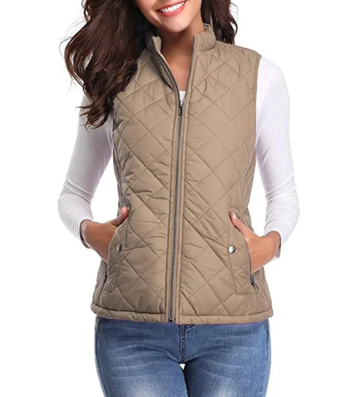 Women's Lightweight Quilted Puffer Gilet