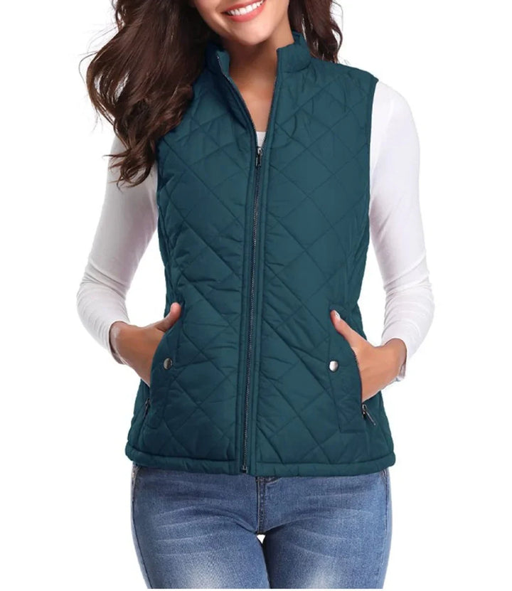 Women's Lightweight Quilted Puffer Gilet