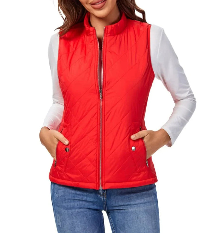Women's Lightweight Quilted Puffer Gilet