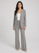 Women's Tailored Two-Piece Trouser Suit in grey